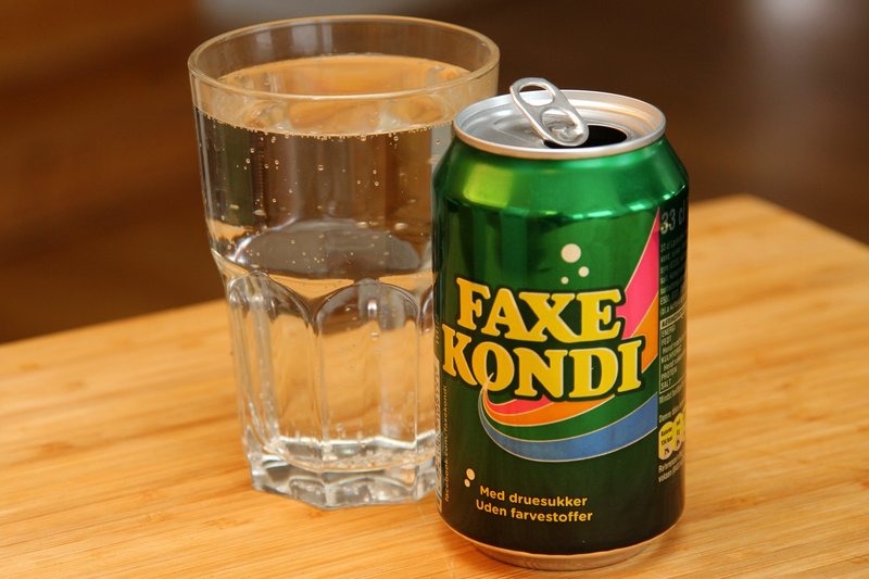 Faxe Kondi. Foto: Af Kjetil Ree, CC BY-SA 3.0, ci Wikimedia Commons 